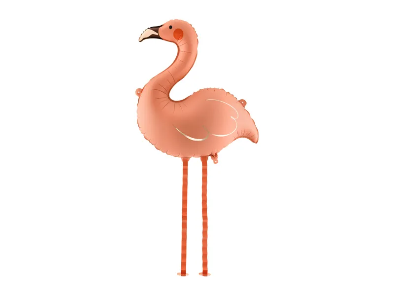 PartyDeco Flamingo Standing 26" x 26" Supershape (1)