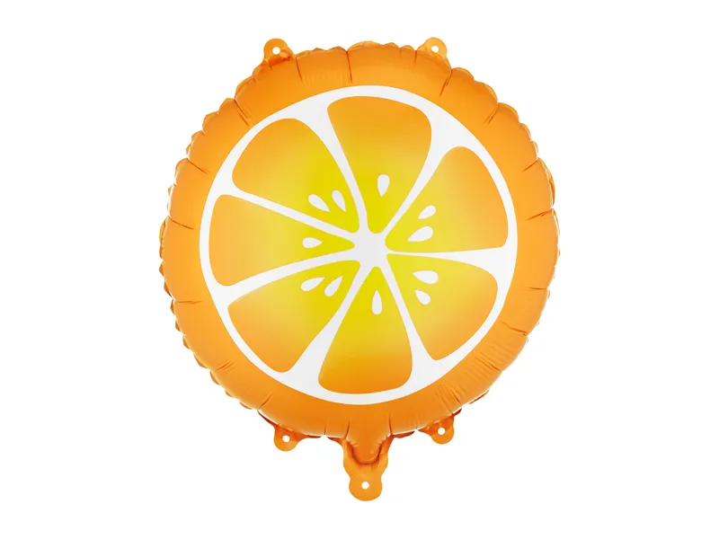 PartyDeco Orange Slice 18" Circle (1)