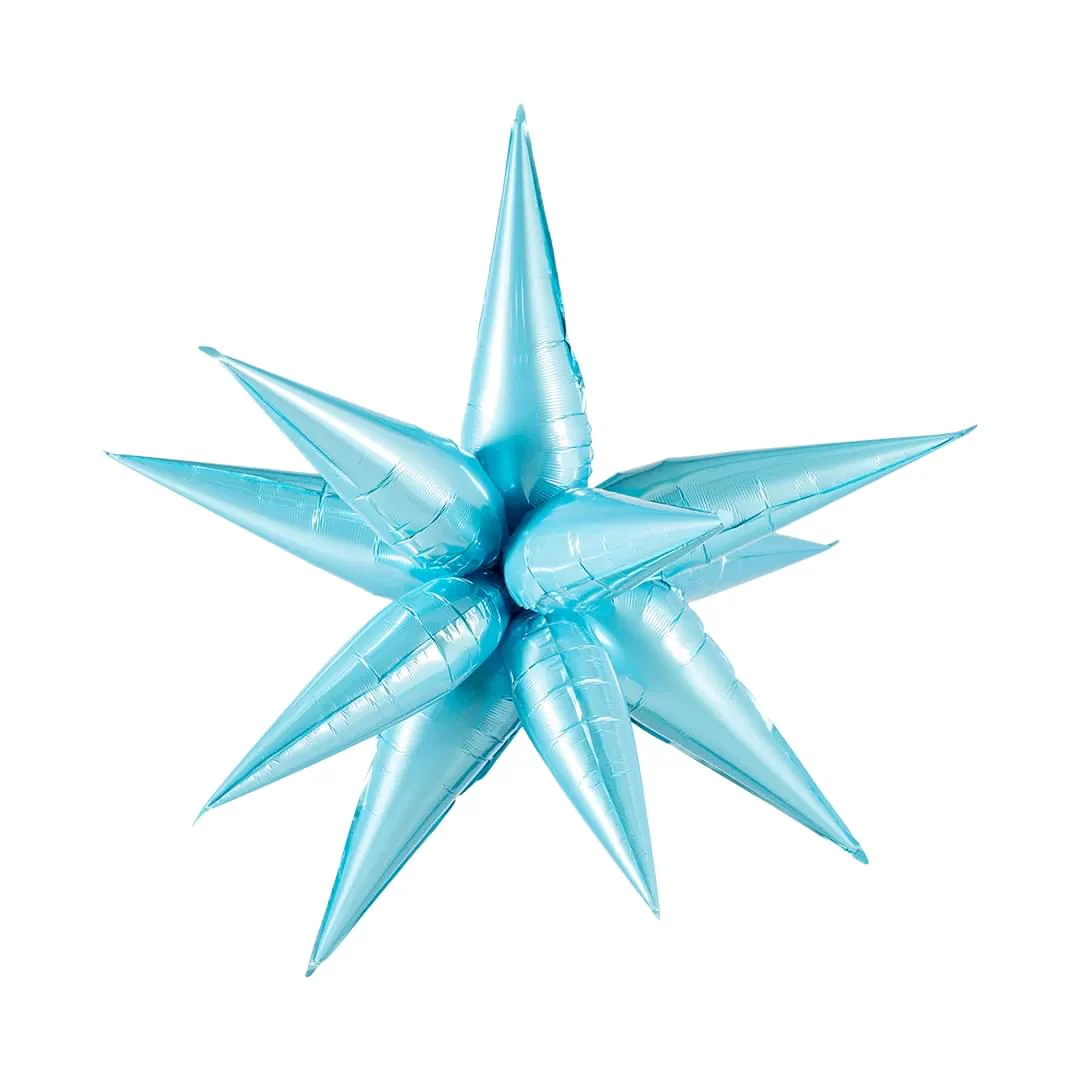 Pastel Blue 27.5" 3D Starburst