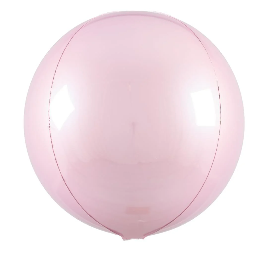 Anagram Pastel Pink 15" Orbz Foil Balloon (1)