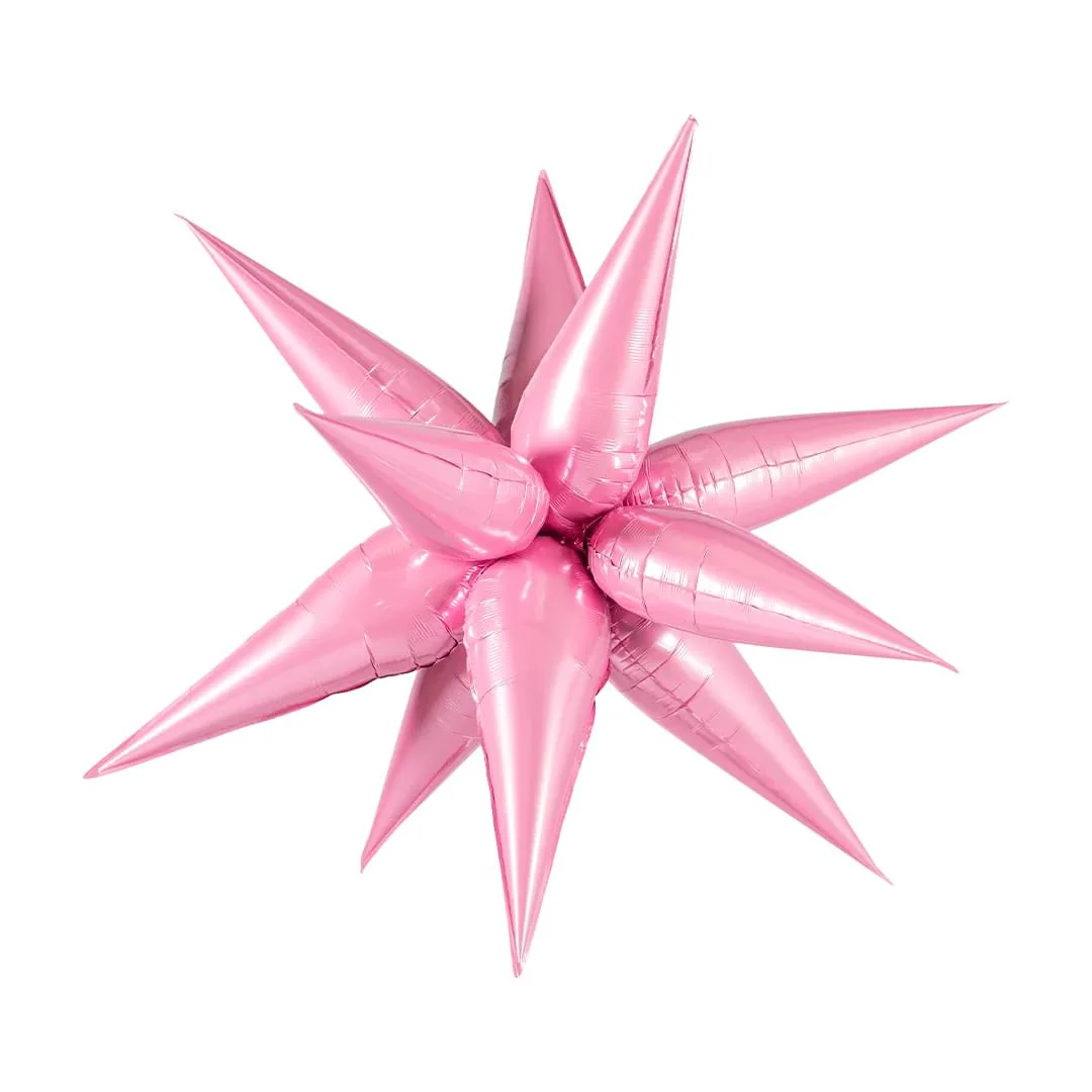 Pastel Pink 27.5" 3D Starburst