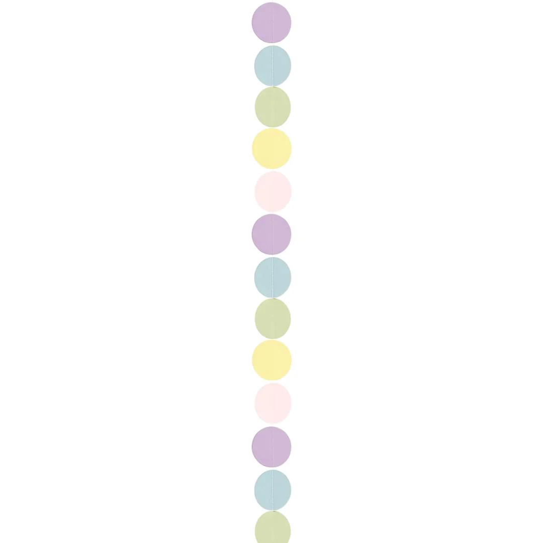 Bubblegum Direct Pastel Rainbow Circle Tail 1.2m (1)