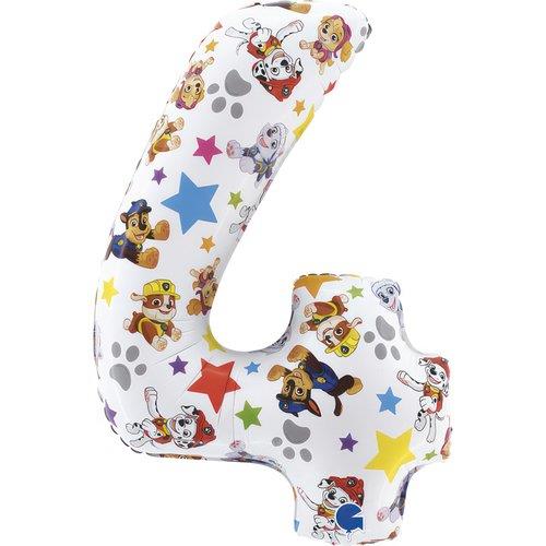 Paw Patrol Number 4 26"