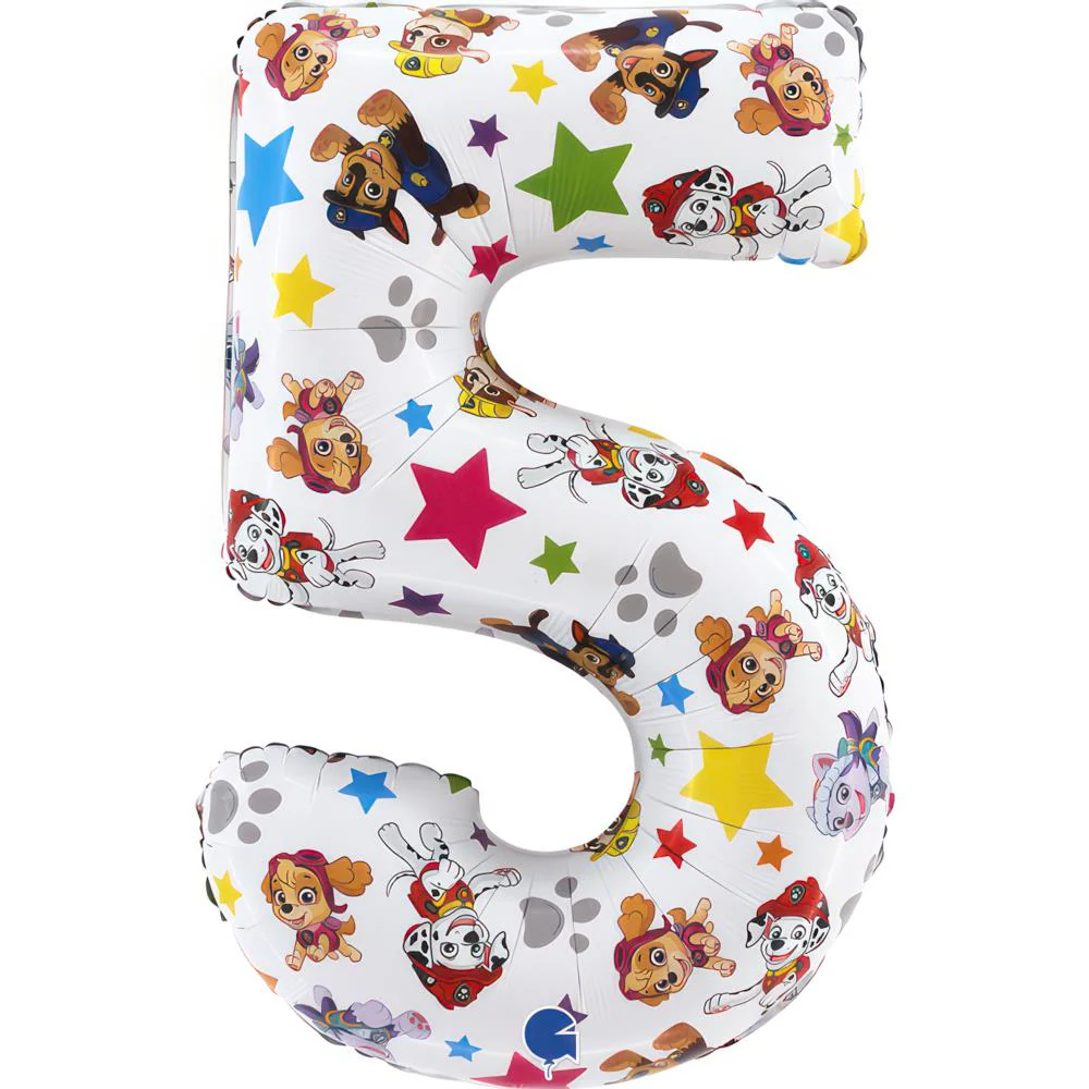 Paw Patrol Number 5 26"