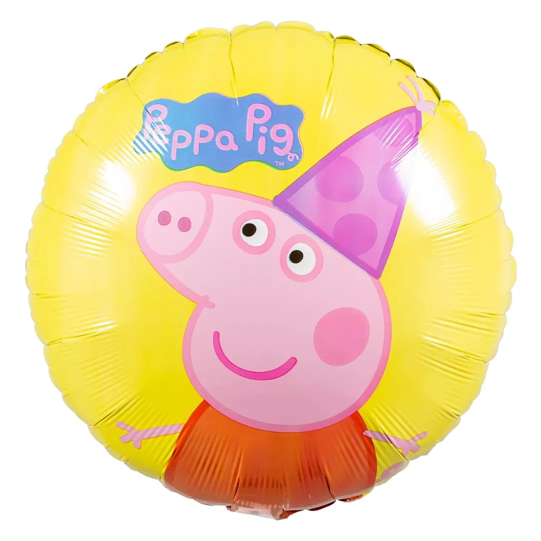 Anagram Peppa Pig 18" Circle Foil Balloon (1)