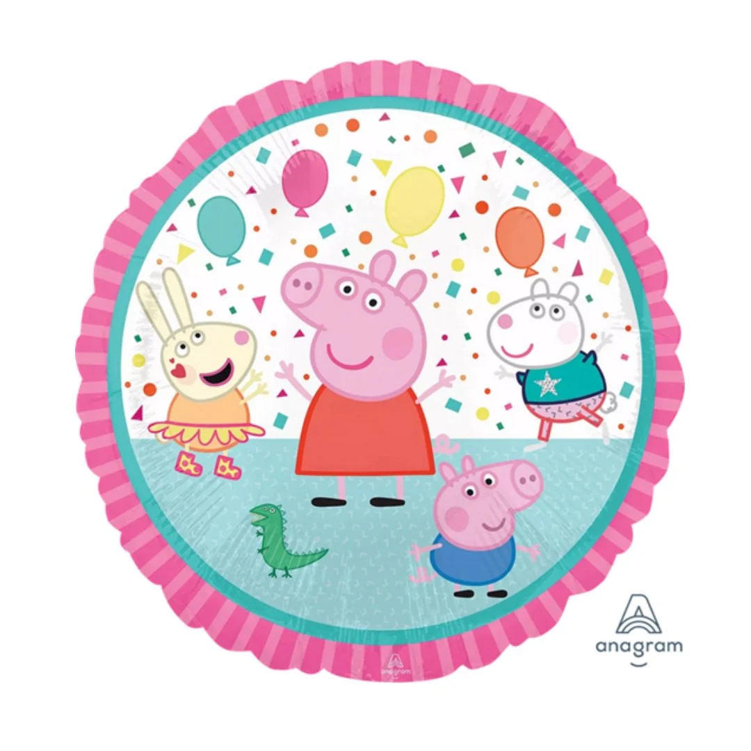 Peppa Pig Party 18" Circle