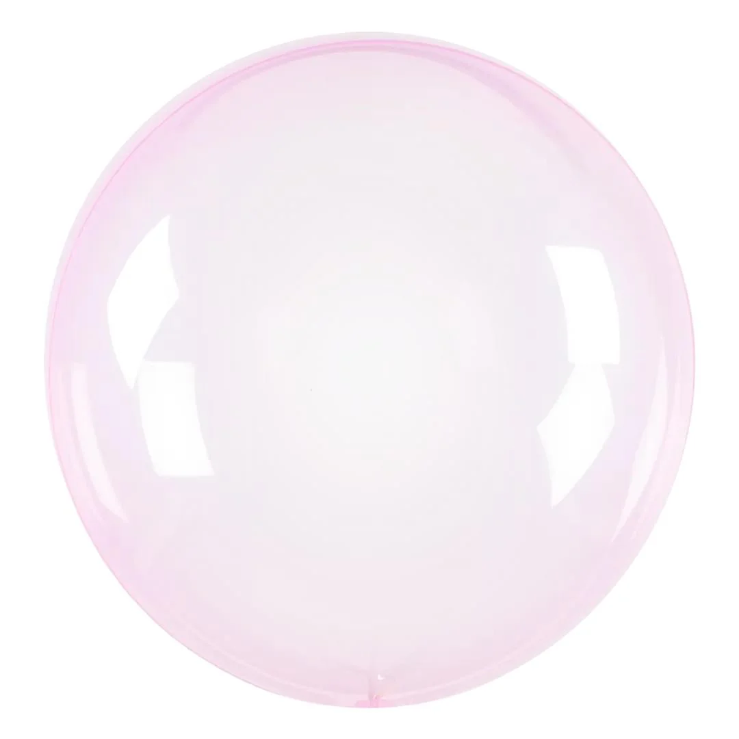 Pink 15" Transparent