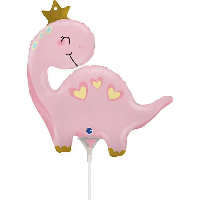 Pink Dino 14" Air Filled