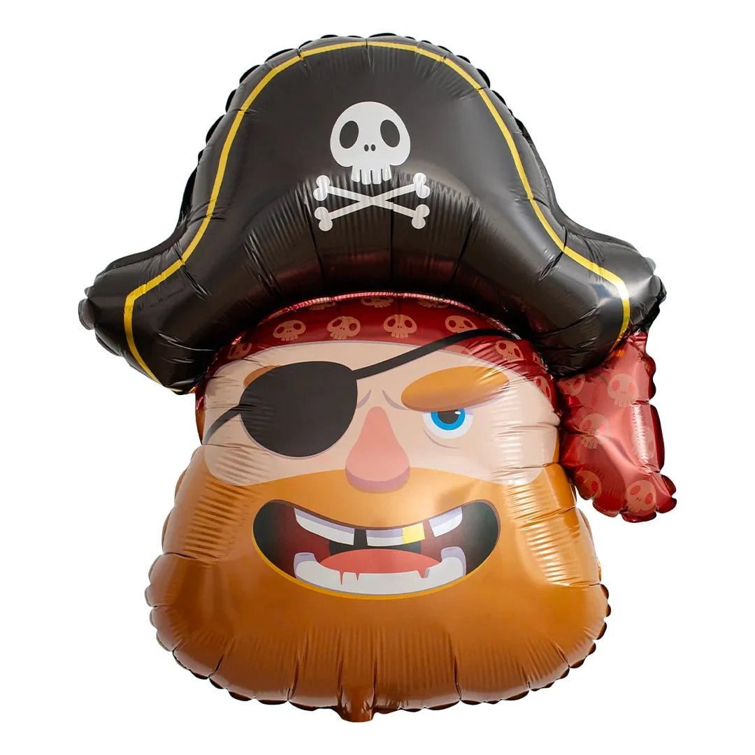 FlexMetal Pirate 32" Supershape Foil Balloon (1)