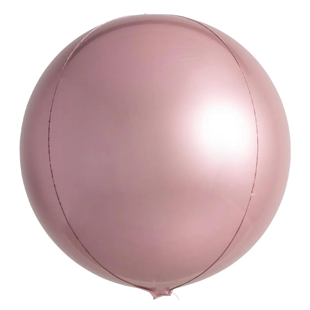 Platinum Rose 15" Globe