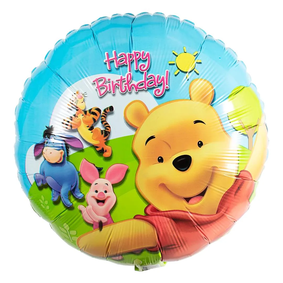 Anagram Pooh & Friends Sunny Birthday 18" Foil Balloon (1)