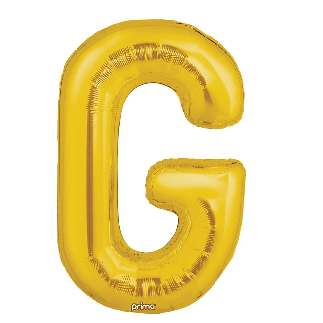 Prima 16" Gold Letter G Pack of 2