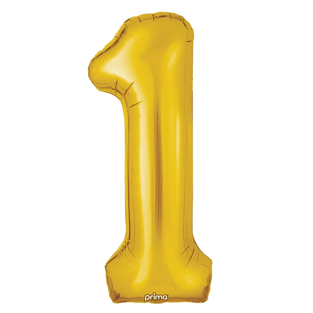 Prima 16" Gold Number 1 Pack of 2