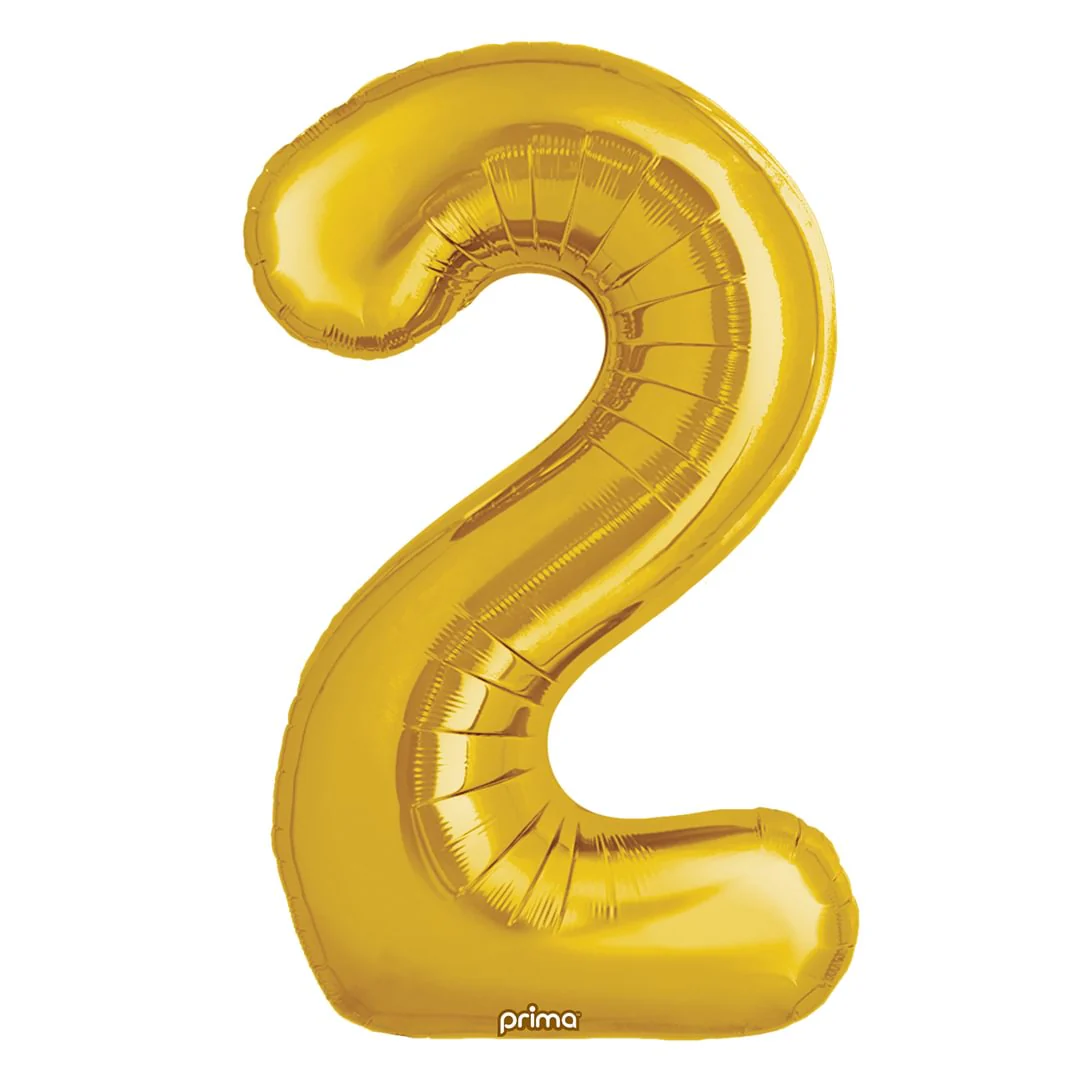 Prima 16" Gold Number 2 Pack of 2