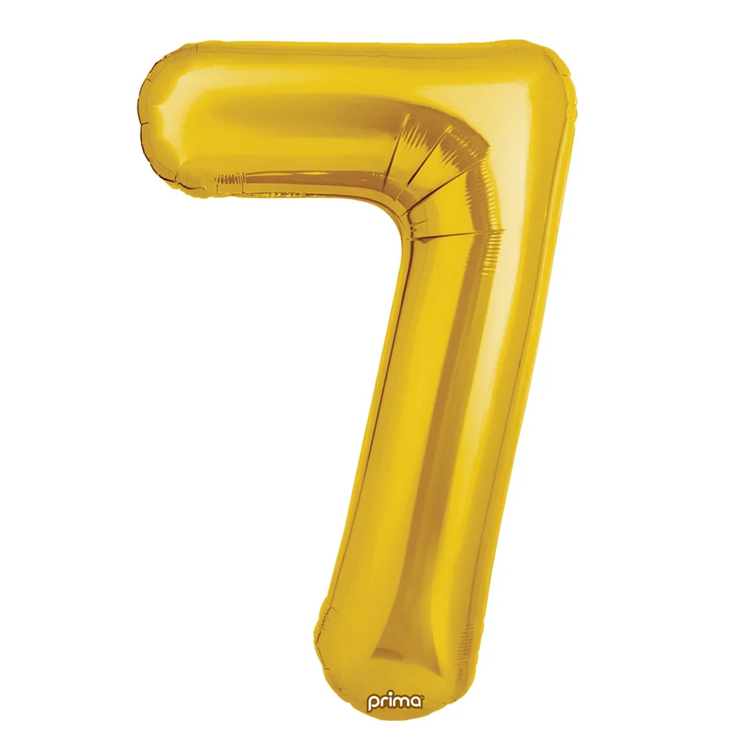 Prima 16" Gold Number 7 Pack of 2