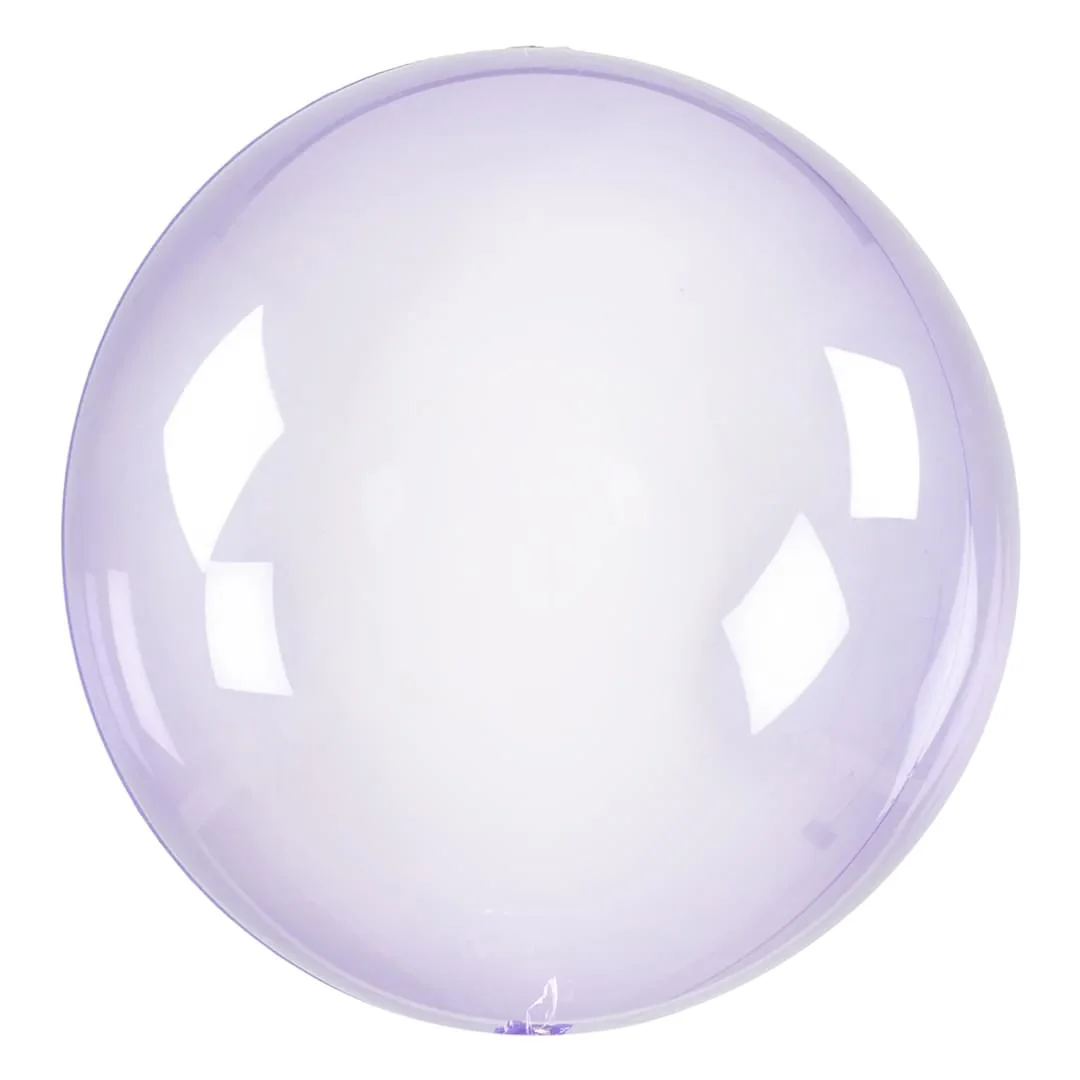Purple 15" Transparent