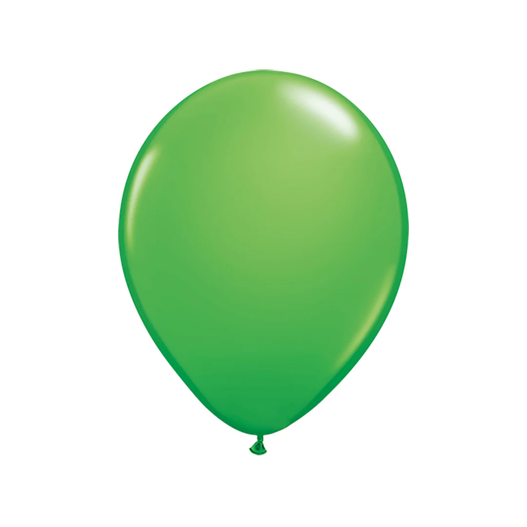 Qualatex Fashion Spring Green Latex Balloon - Various Sizes - Image 2