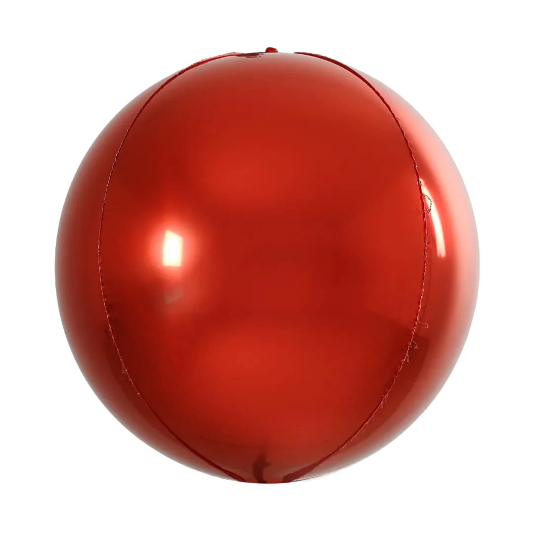 Red 11" Globe