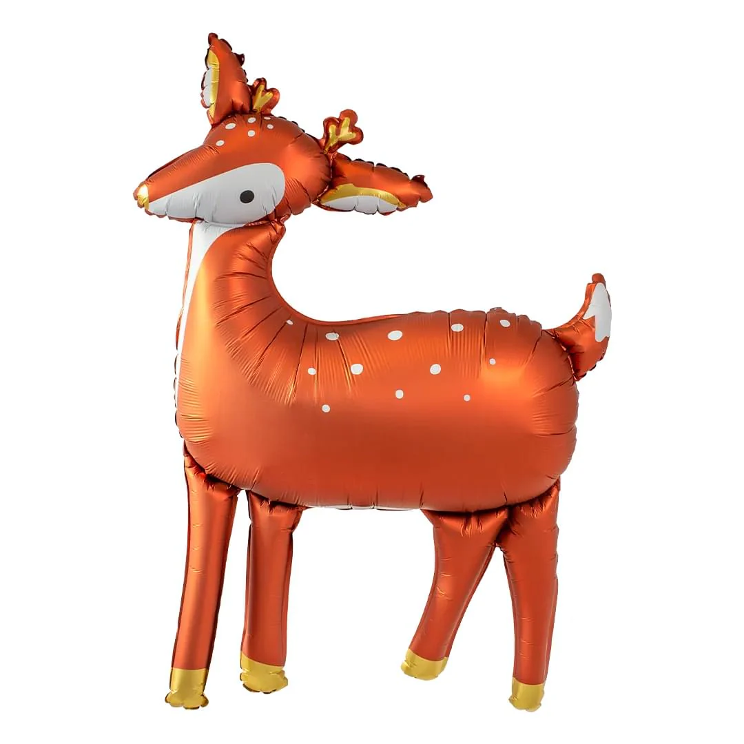 Partydeco Reindeer 41" Supershape Foil Balloon (1)