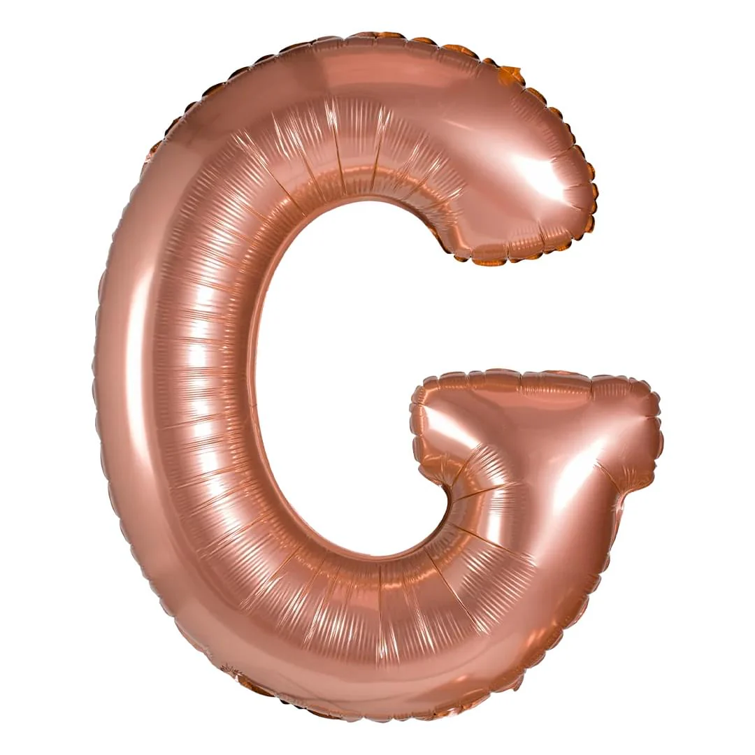 Grabo Rose Gold G Letter 26"