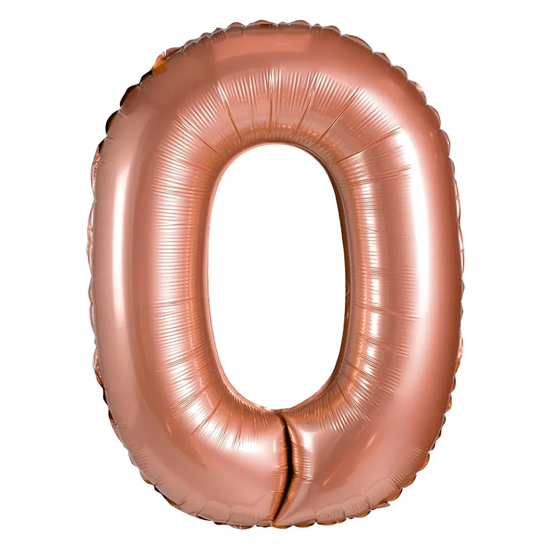 Grabo Rose Gold O Letter 26"