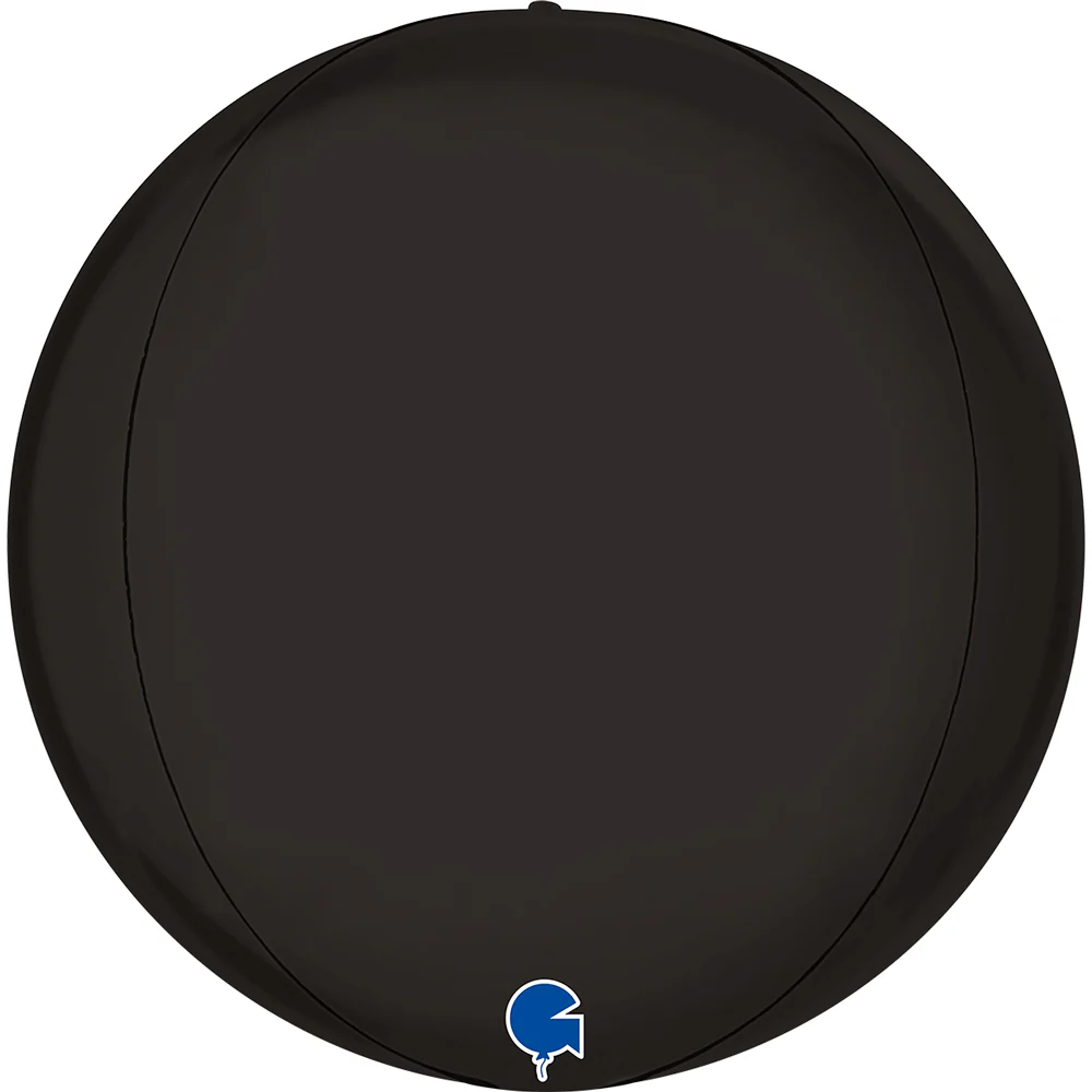 Satin Fume Black 15" Globe Packaged