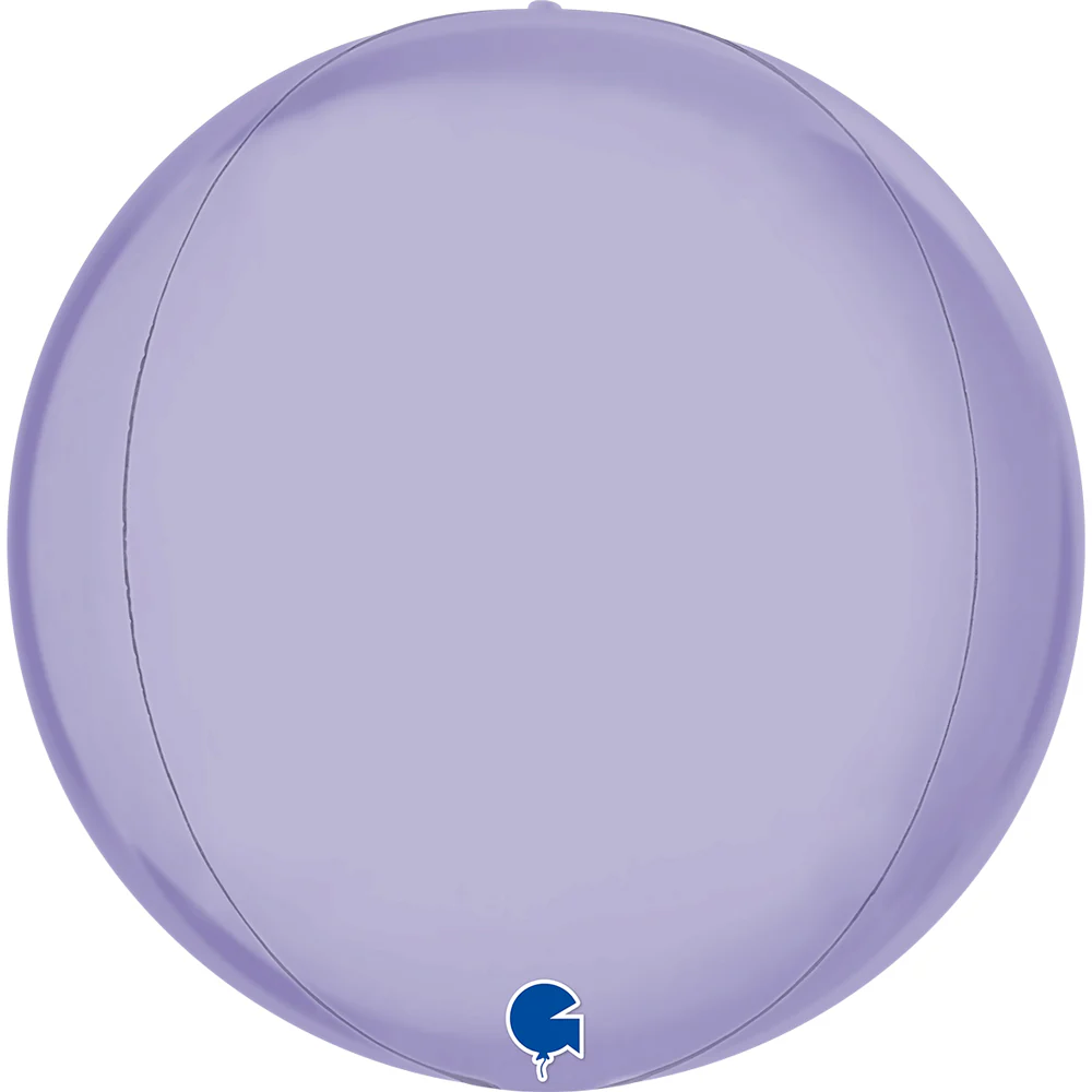 Satin Lilac 15" Globe Packaged
