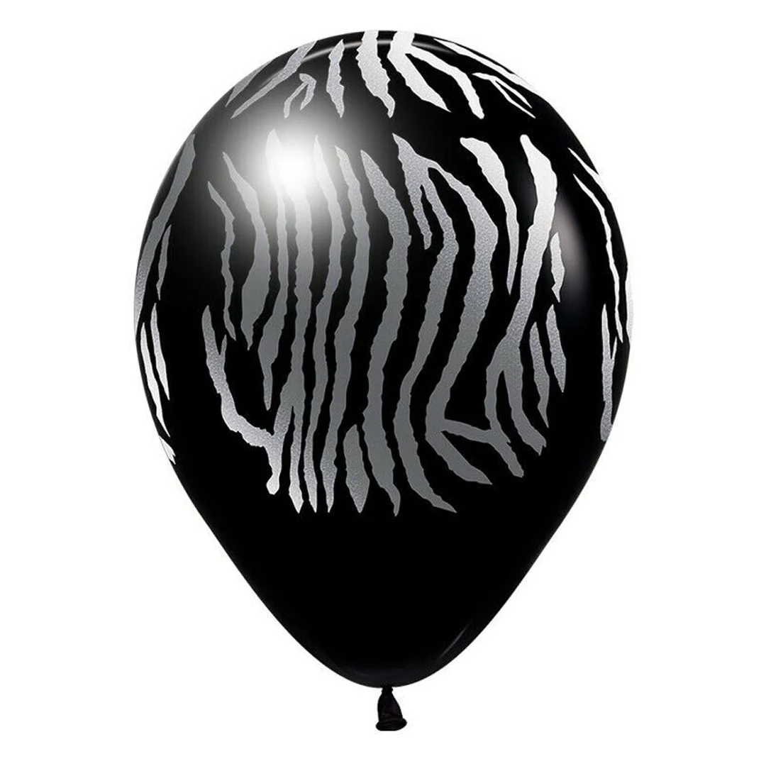 Sempertex Printed 12" Animal Print Assorted Latex Balloon (25) - Image 3