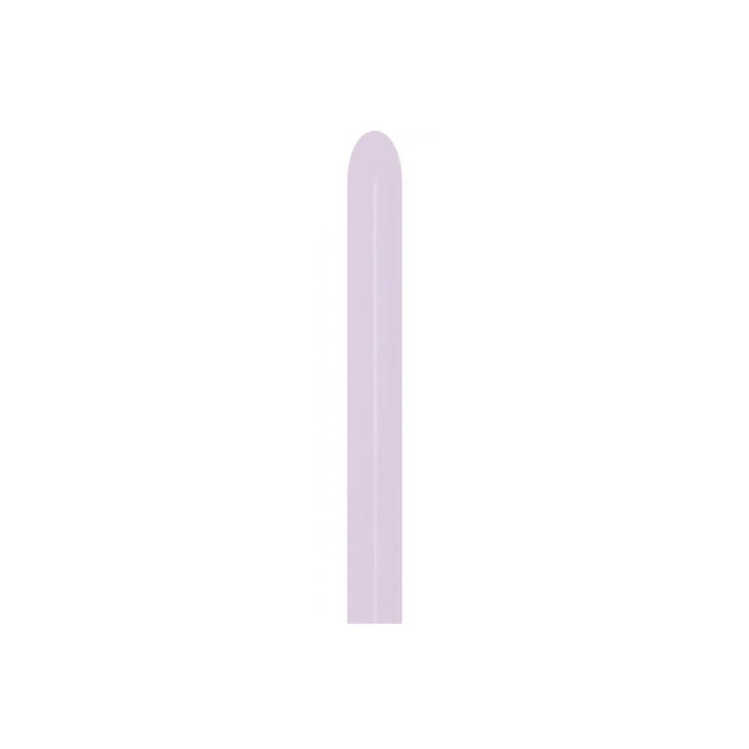 Sempertex 260 Pastel Matte Lilac Modelling Latex Balloon (50)