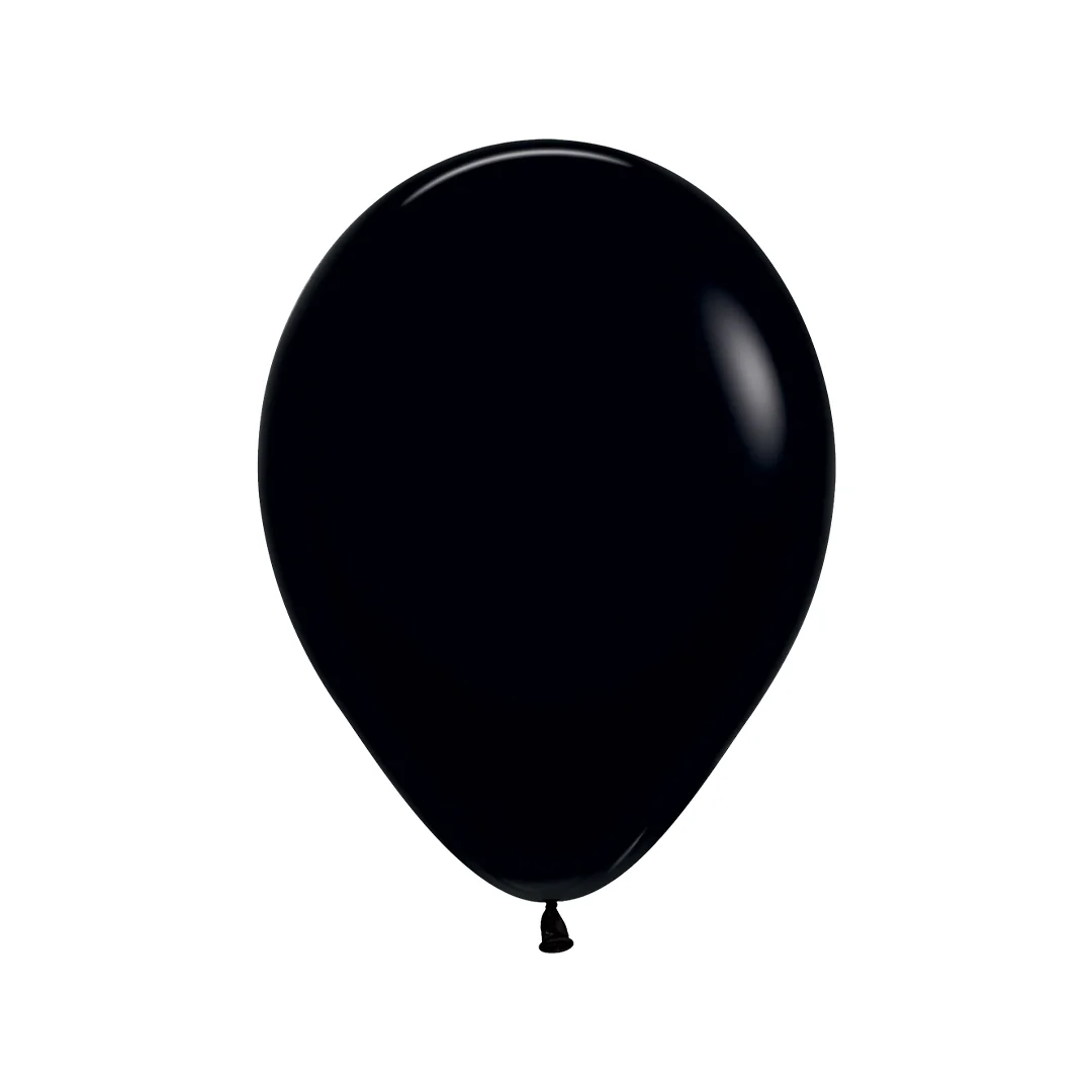 Sempertex Fashion Black Latex Balloon - Various Sizes - Image 4