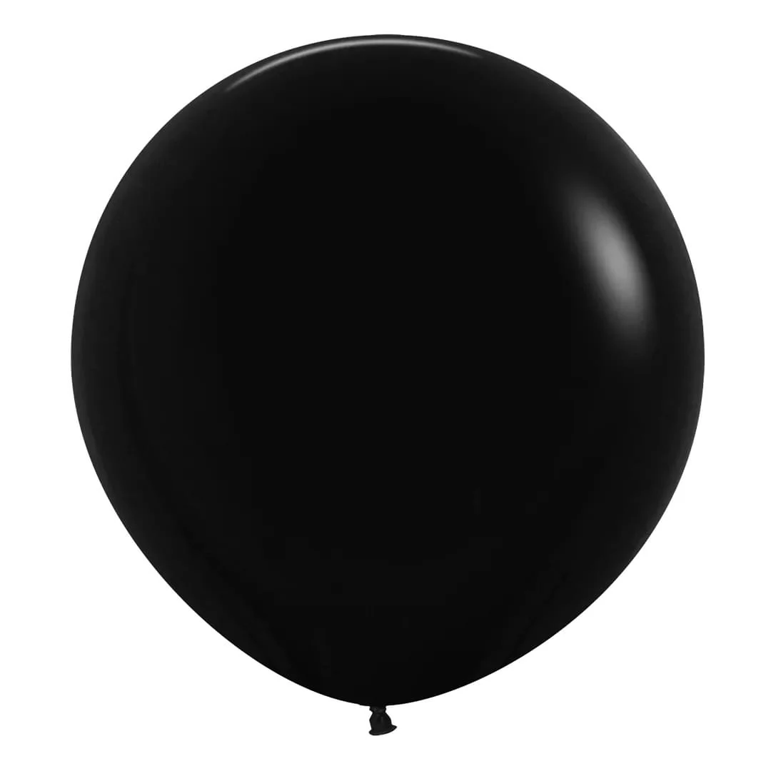 Sempertex Fashion Black Latex Balloon - Various Sizes - Image 5