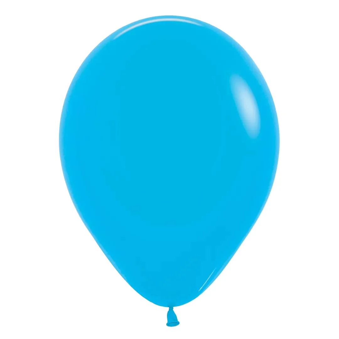 Sempertex Fashion Blue Latex Balloon - Various Sizes