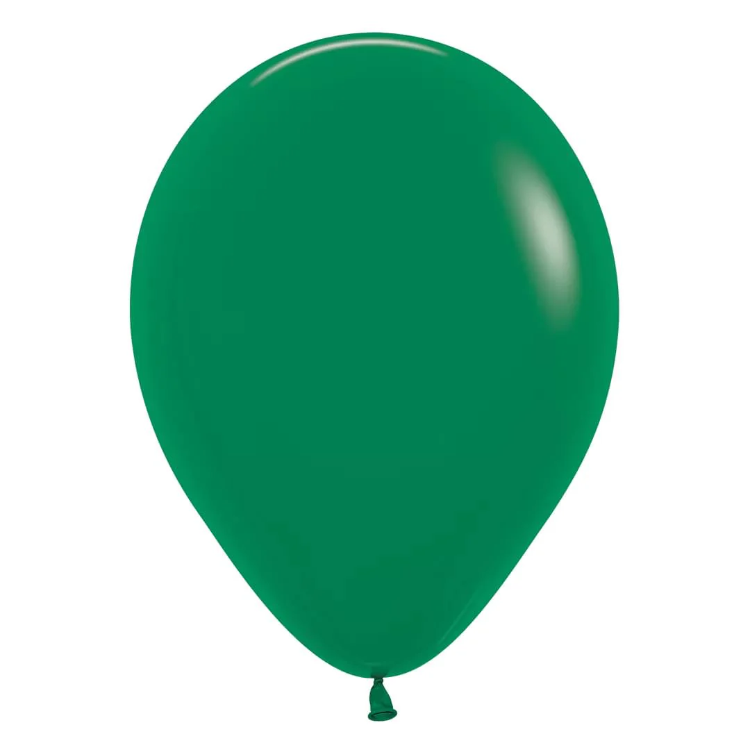 Sempertex Fashion Forest Green Latex Balloon - Various Sizes