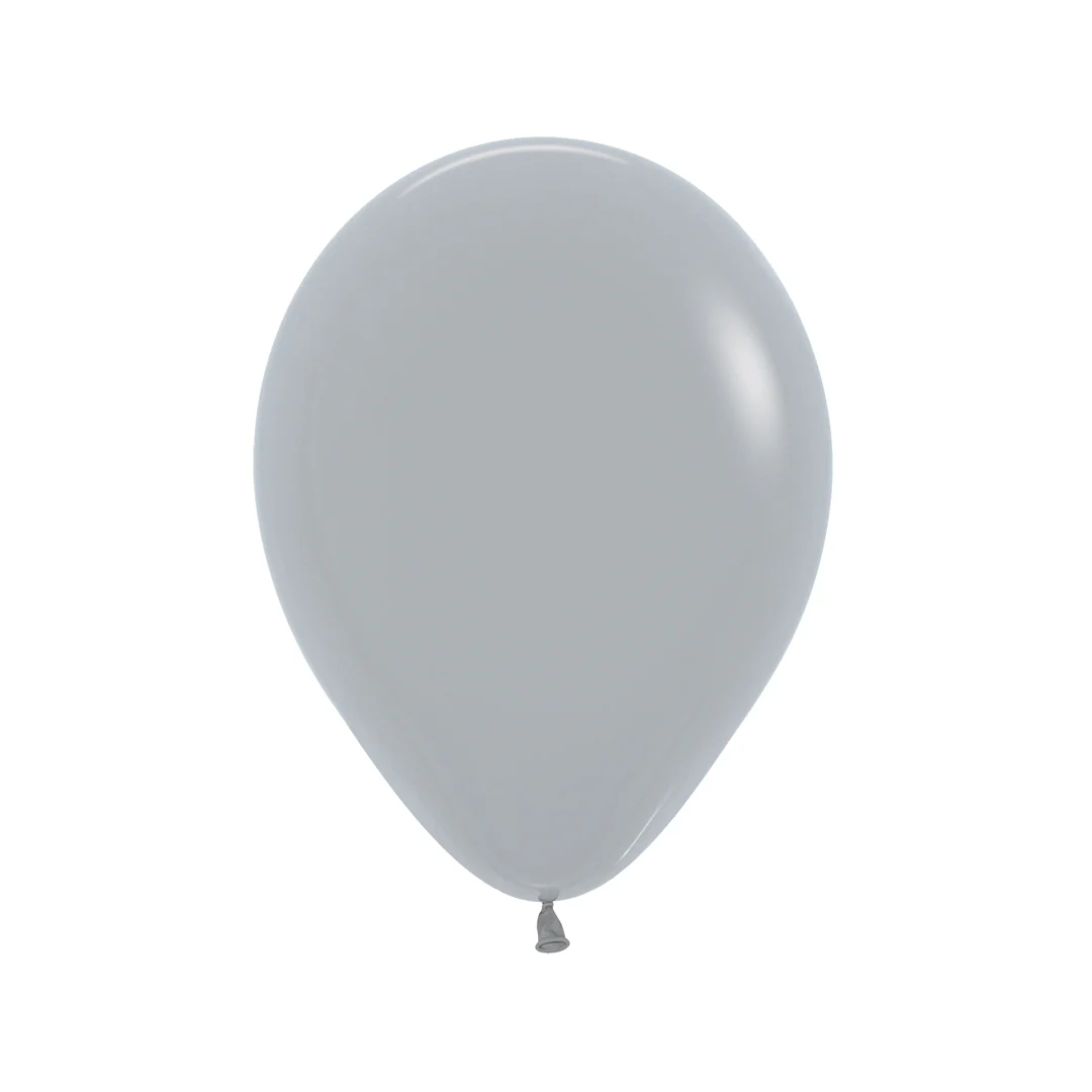 Sempertex Fashion Grey Latex Balloon - Various Sizes - Image 3