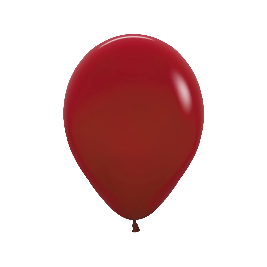 Sempertex Fashion Imperial Red Latex Balloon - Various Sizes - Image 2