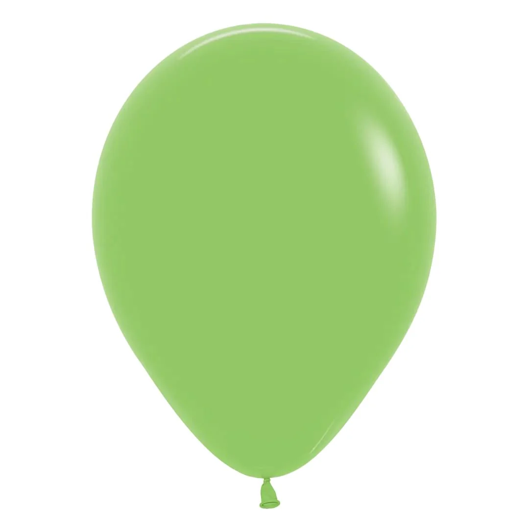 Sempertex Fashion Lime Green Latex Balloon - Various Sizes