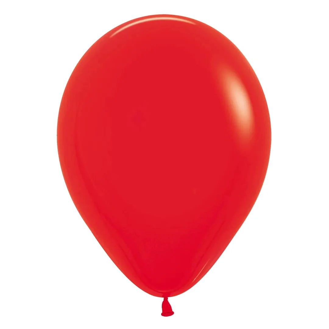 Sempertex Fashion Red Latex Balloon - Various Sizes
