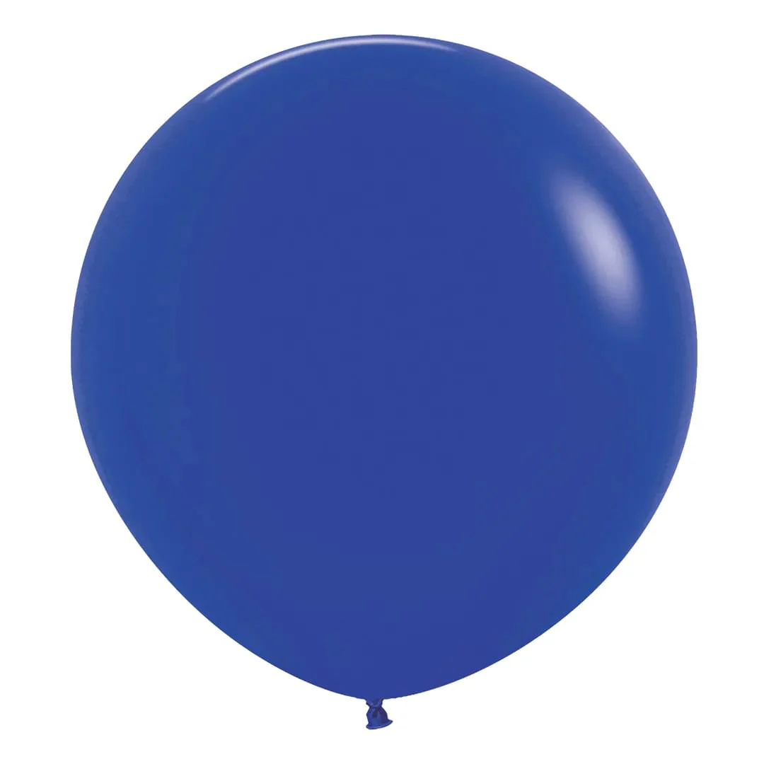 Sempertex Fashion Royal Blue Latex Balloon - Various Sizes - Image 5