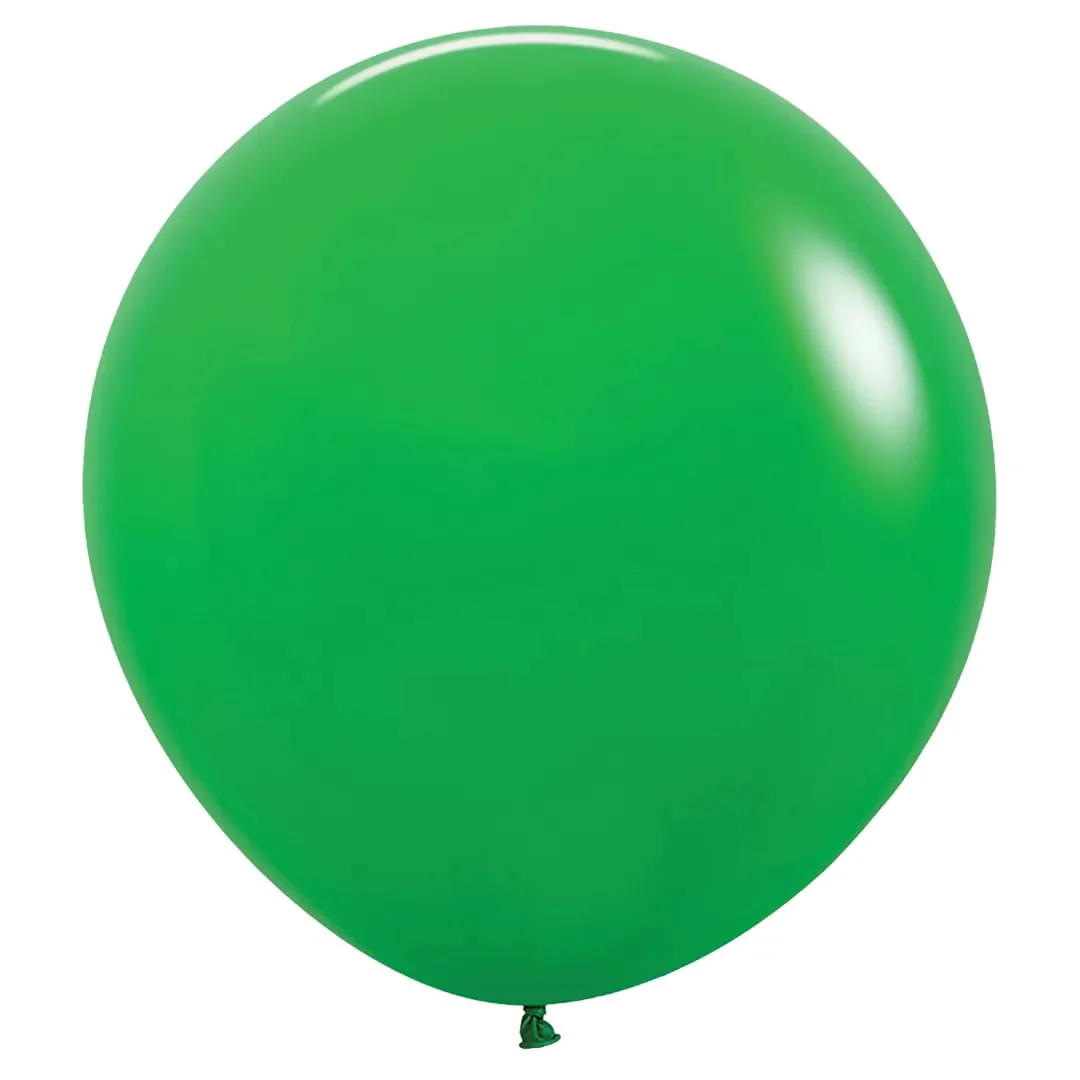 Sempertex Fashion Shamrock Green Latex Balloon - Various Sizes - Image 2