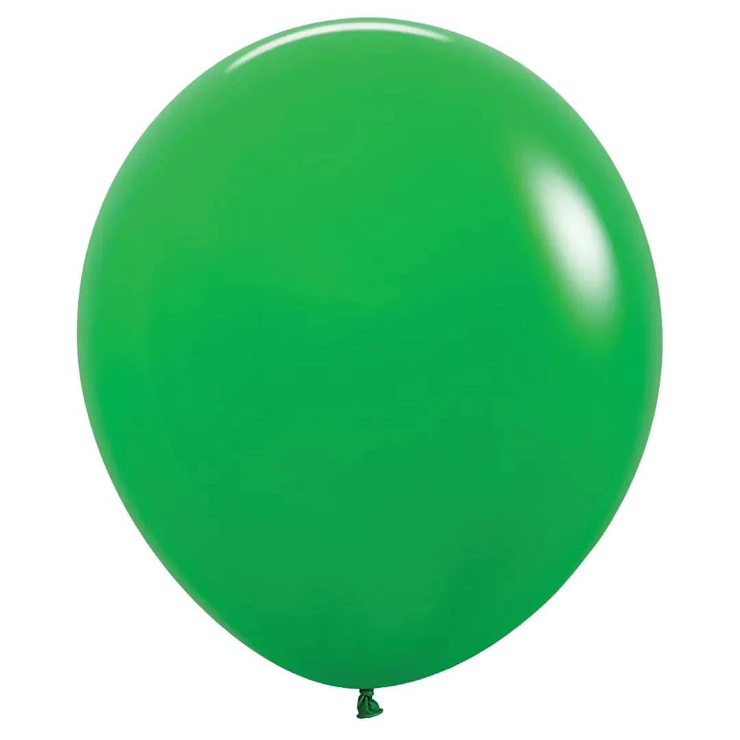 Sempertex Fashion Shamrock Green Latex Balloon - Various Sizes - Image 3