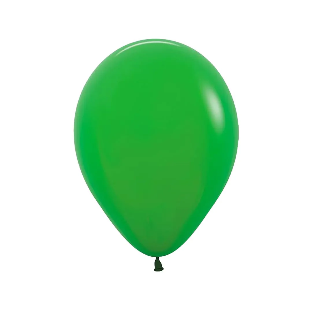 Sempertex Fashion Shamrock Green Latex Balloon - Various Sizes - Image 4