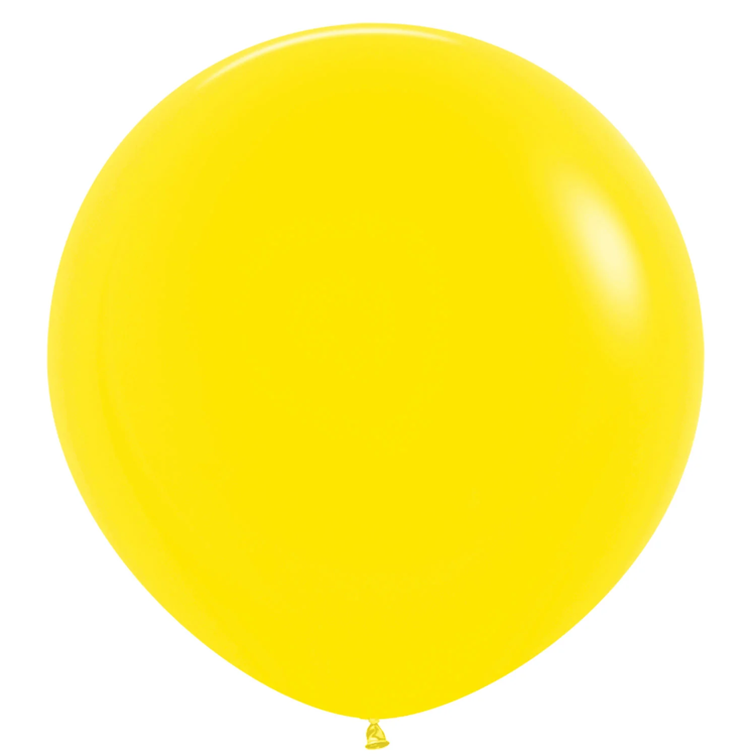 Sempertex Fashion Yellow Latex Balloon - Various Sizes - Image 2