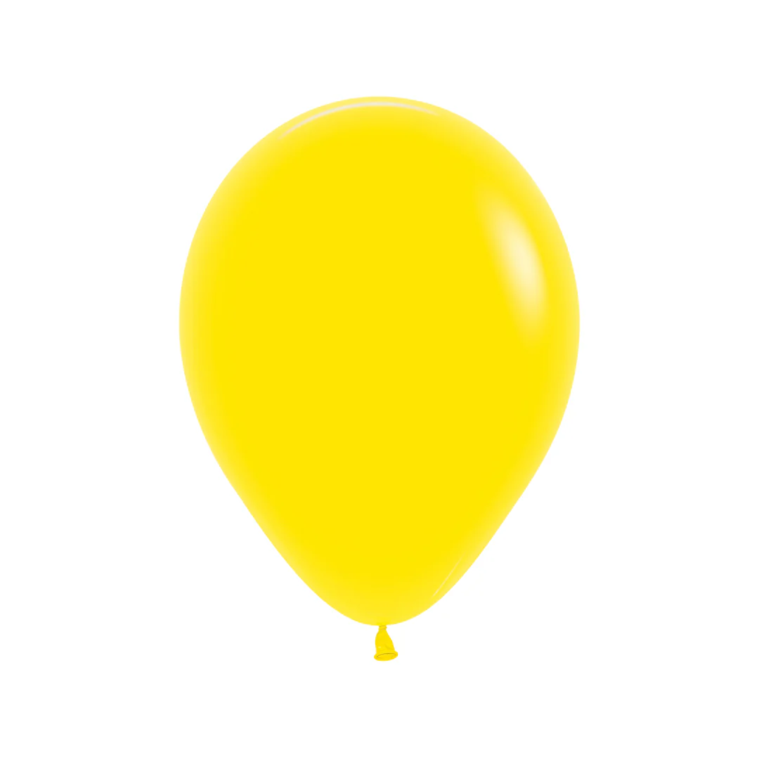 Sempertex Fashion Yellow Latex Balloon - Various Sizes - Image 5