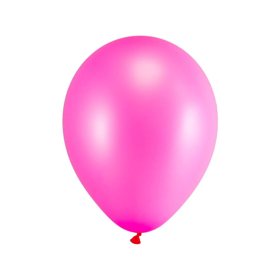 Sempertex Neon Fuchsia Latex Balloon - Various Sizes - Image 2