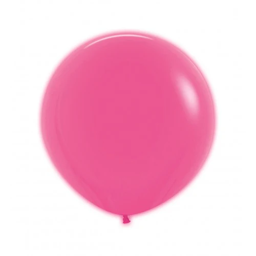 Sempertex Neon Fuchsia Latex Balloon - Various Sizes - Image 4