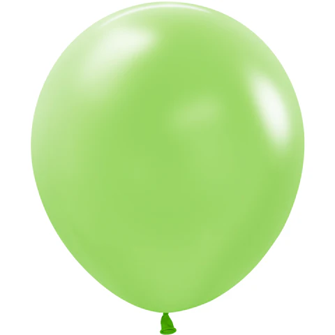 Sempertex Neon Green Latex Balloon - Various Sizes - Image 4
