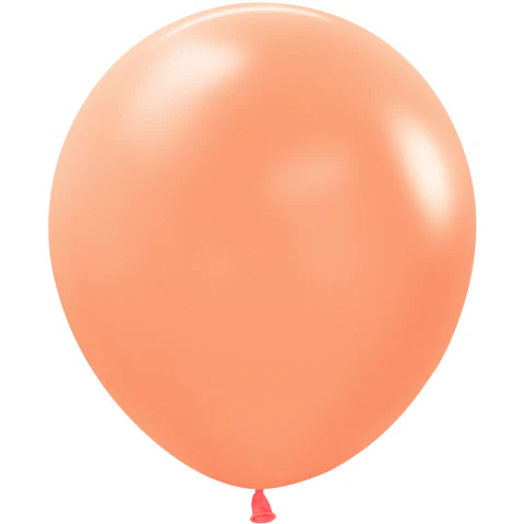 Sempertex Neon Orange Latex Balloon - Various Sizes - Image 2
