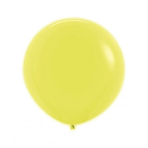 Sempertex Neon Yellow Latex Balloon - Various Sizes - Image 3