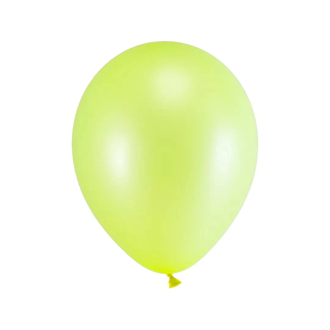 Sempertex Neon Yellow Latex Balloon - Various Sizes - Image 4