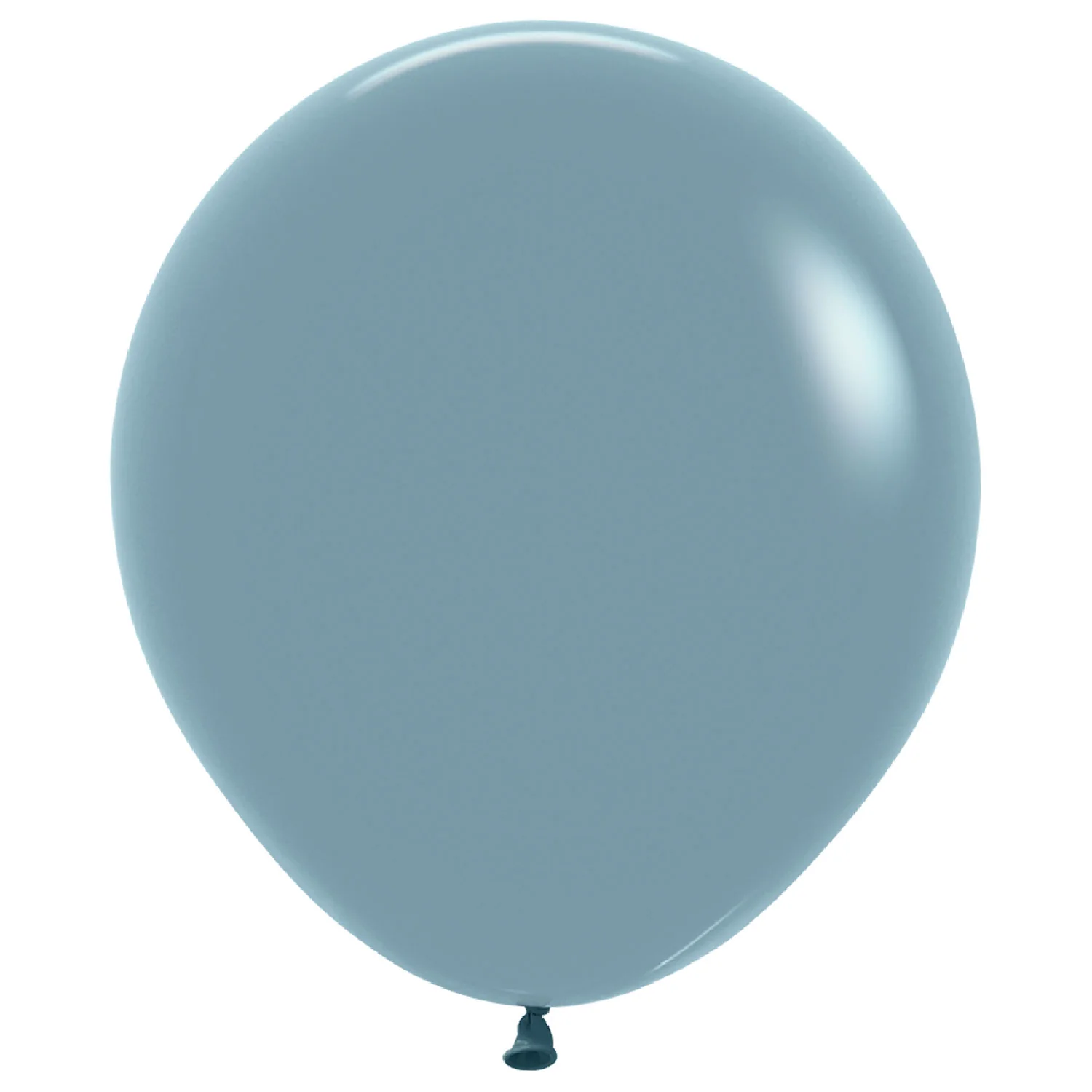 Sempertex Pastel Dusk Blue Latex Balloon - Various Sizes - Image 3